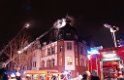 Feuer 3 Dachstuhlbrand Koeln Muelheim Gluecksburgstr P035